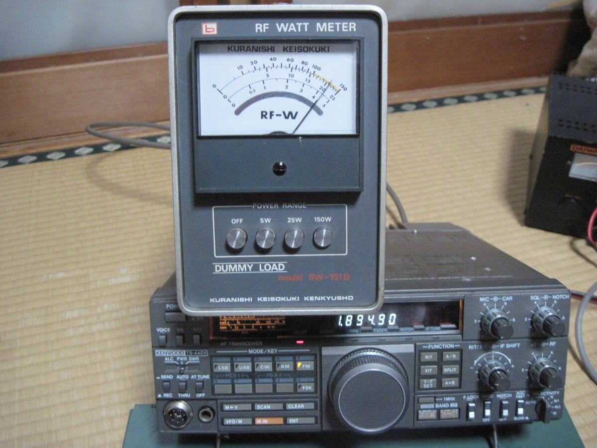KENWOOD ケンウッド TS-440S 100W 現状 Yahoo!オークション - KENWOOD ケンウッド TS-440V 100W(改造