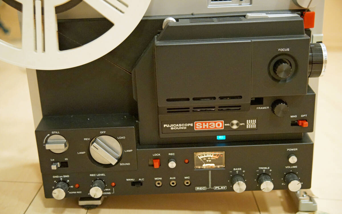 動作品 8ミリ映写機 FUJICASCOPE SOUND SH30(8ミリ)|売買され 動作品 8ミリ映写機 FUJICASCOPE SOUND SH30(8ミリ)|売買され