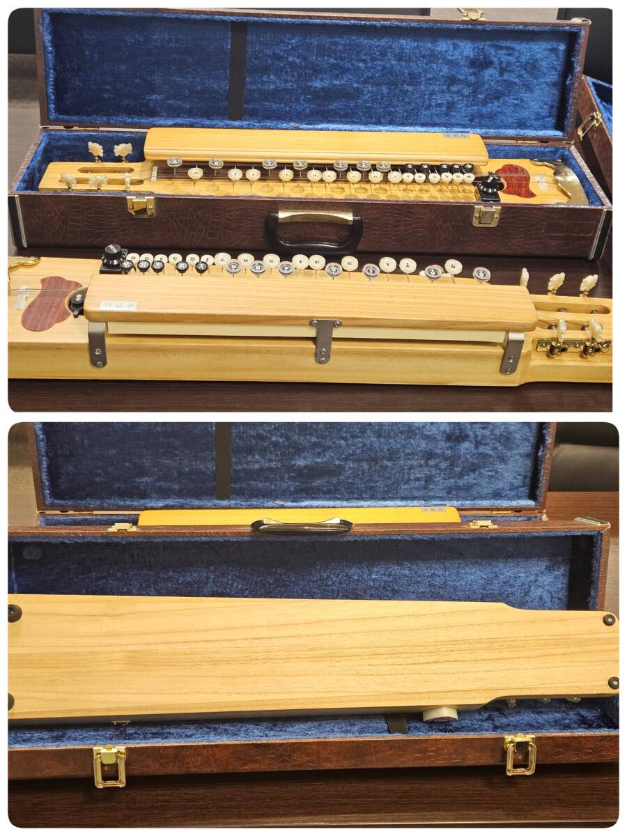 2111 大正琴 琴伝流 敷島 琴 弦楽器 楽器 ハードケース 現状品 2 2111 大正琴 琴伝流 敷島 琴 弦楽器 楽器 ハードケース 現状品 2