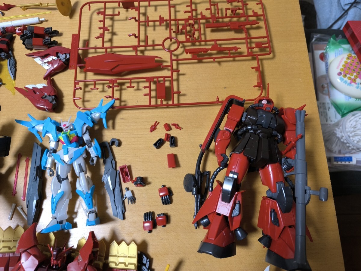 HG RG MG ガンプラ 組み立て済み まとめ売り(機動戦士ガンダム HG RG MG ガンプラ 組み立て済み まとめ売り(機動戦士ガンダム