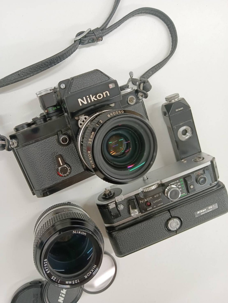 1円スタート Nikon ニコン F2 / MD-2 / MB-1 一眼レフフィルム 1円スタート Nikon ニコン F2 / MD-2 / MB-1 一眼レフフィルム