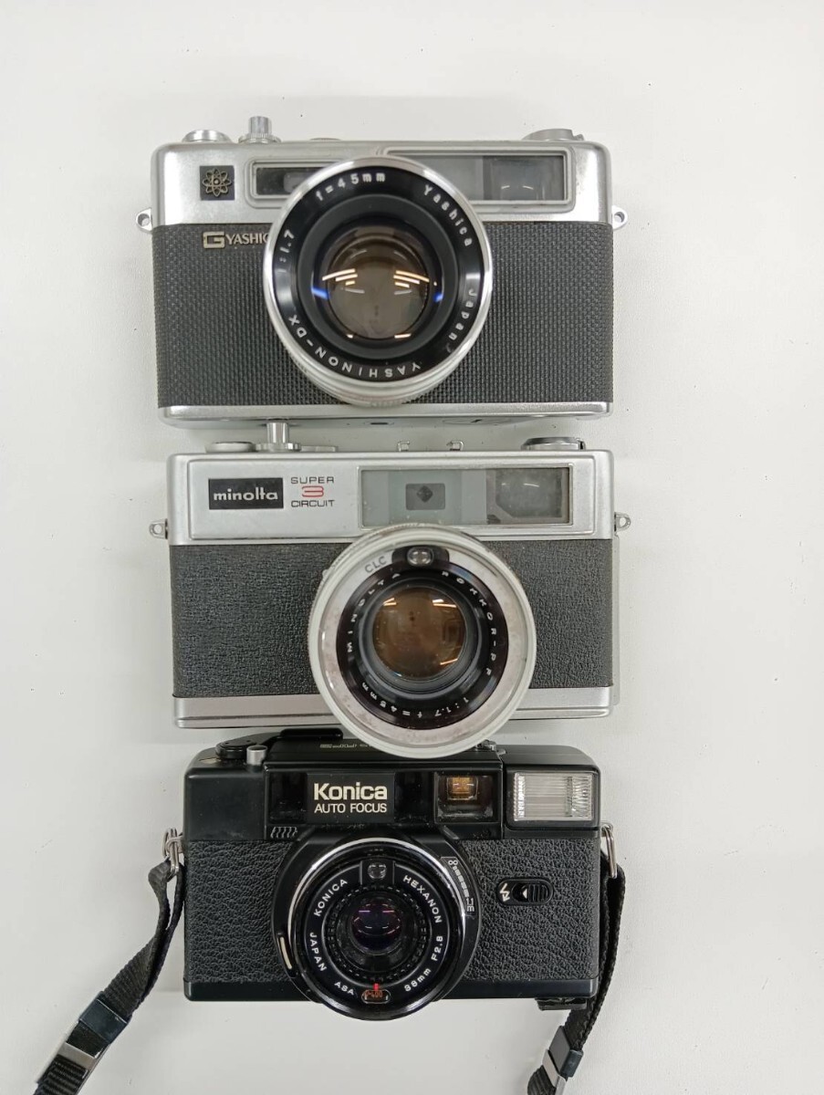 1円スタート レンジファインダー おまとめ3点 MINOLTA HI-MATIC 1円スタート レンジファインダー おまとめ3点 MINOLTA HI-MATIC