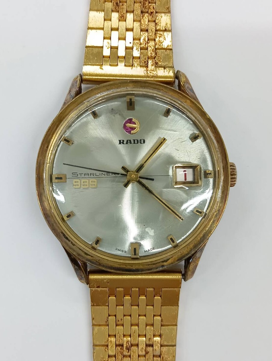 超格安価格 1円スタート RADO ラドー STARLINER スターライナー 999 11730 ラドー