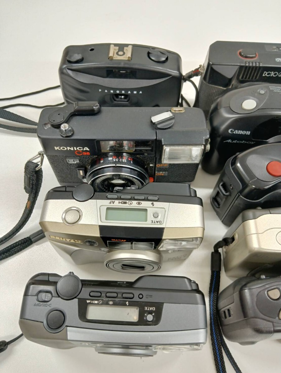1円スタート コンパクトフィルムカメラ おまとめ13点 CANON 1円スタート コンパクトフィルムカメラ おまとめ13点 CANON