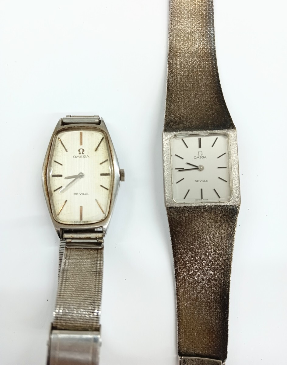 1円スタート OMEGA オメガ DE VILEEデビル おまとめ 2点 1円スタート OMEGA オメガ DE VILEEデビル おまとめ 2点