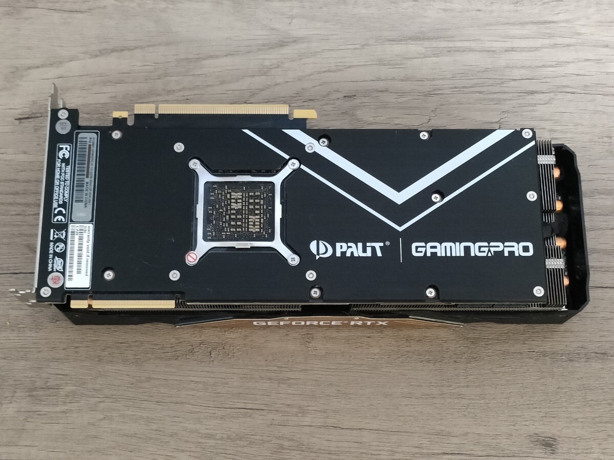 グラフィックボード PALIT GeForce RTX2080Ti GAMINGPRO OC 11GB
