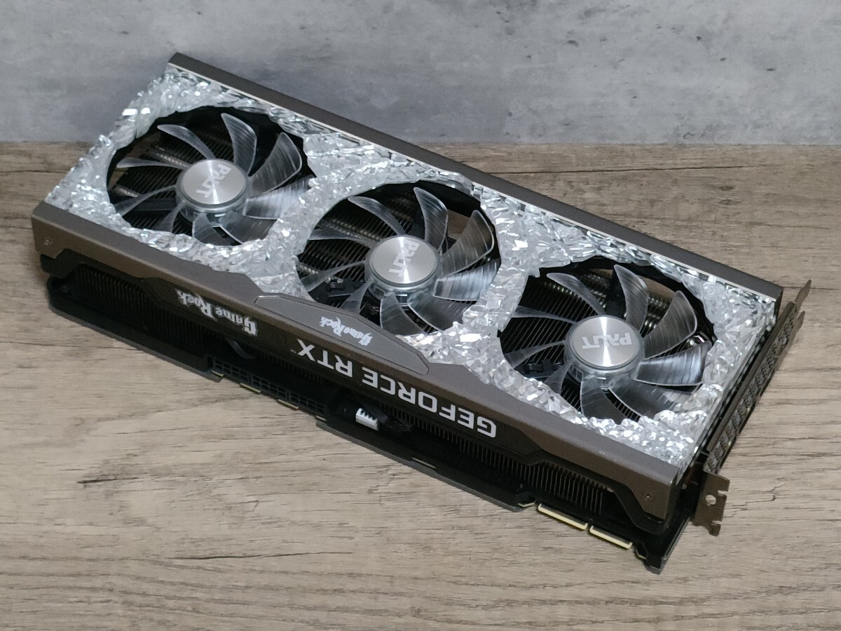NVIDIA Palit GeForce RTX3090 24GB GAME ROCK 【グラフィック NVIDIA Palit GeForce RTX3090 24GB GAME ROCK 【グラフィック