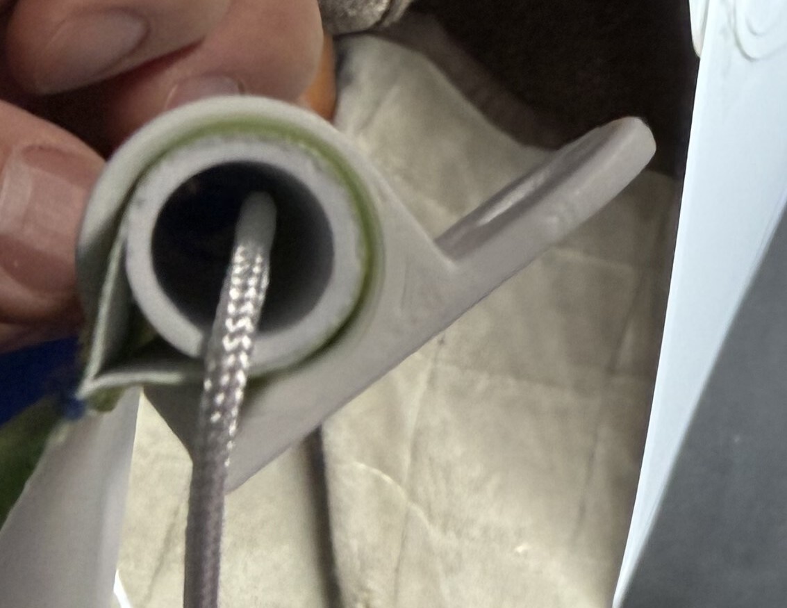 タペストリーホルダー 小サイズ 壁貼り用 内径14mm 推し活にどうぞ! 白 TPS1-W 2個セット_画像6