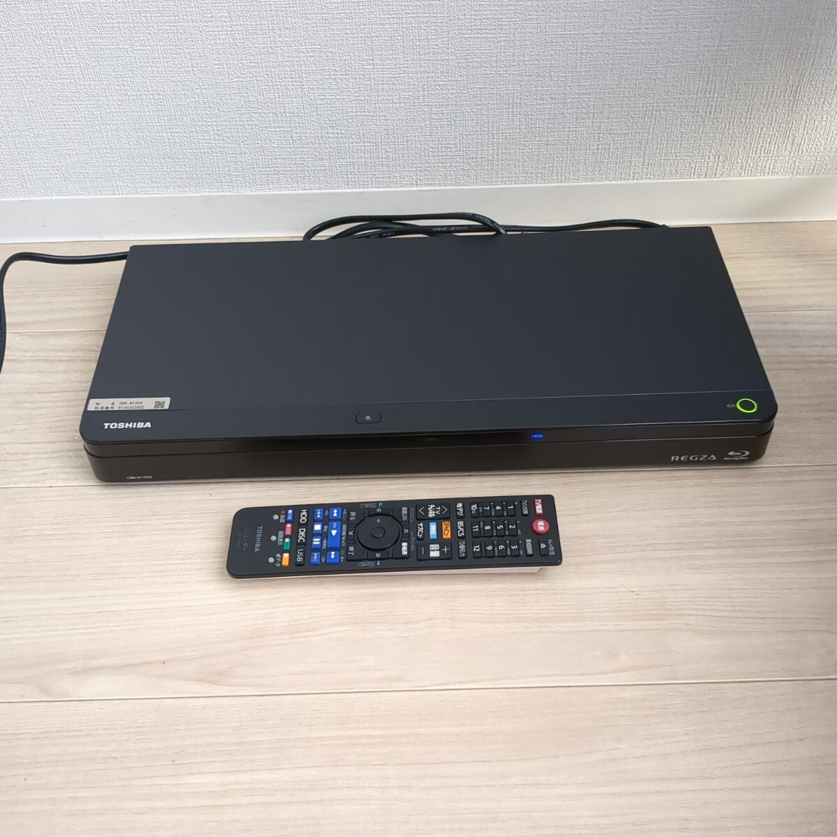 東芝HDDブルーレイディスクレコーダー 2020年製 DBR-W1009 東芝HDDブルーレイディスクレコーダー 2020年製 DBR-W1009