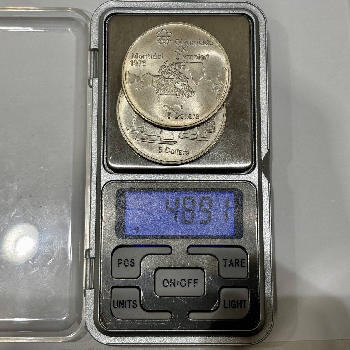 2704 カナダ 5ドル銀貨 2枚 モントリオール オリンピック 比重約 2704 カナダ 5ドル銀貨 2枚 モントリオール オリンピック 比重約