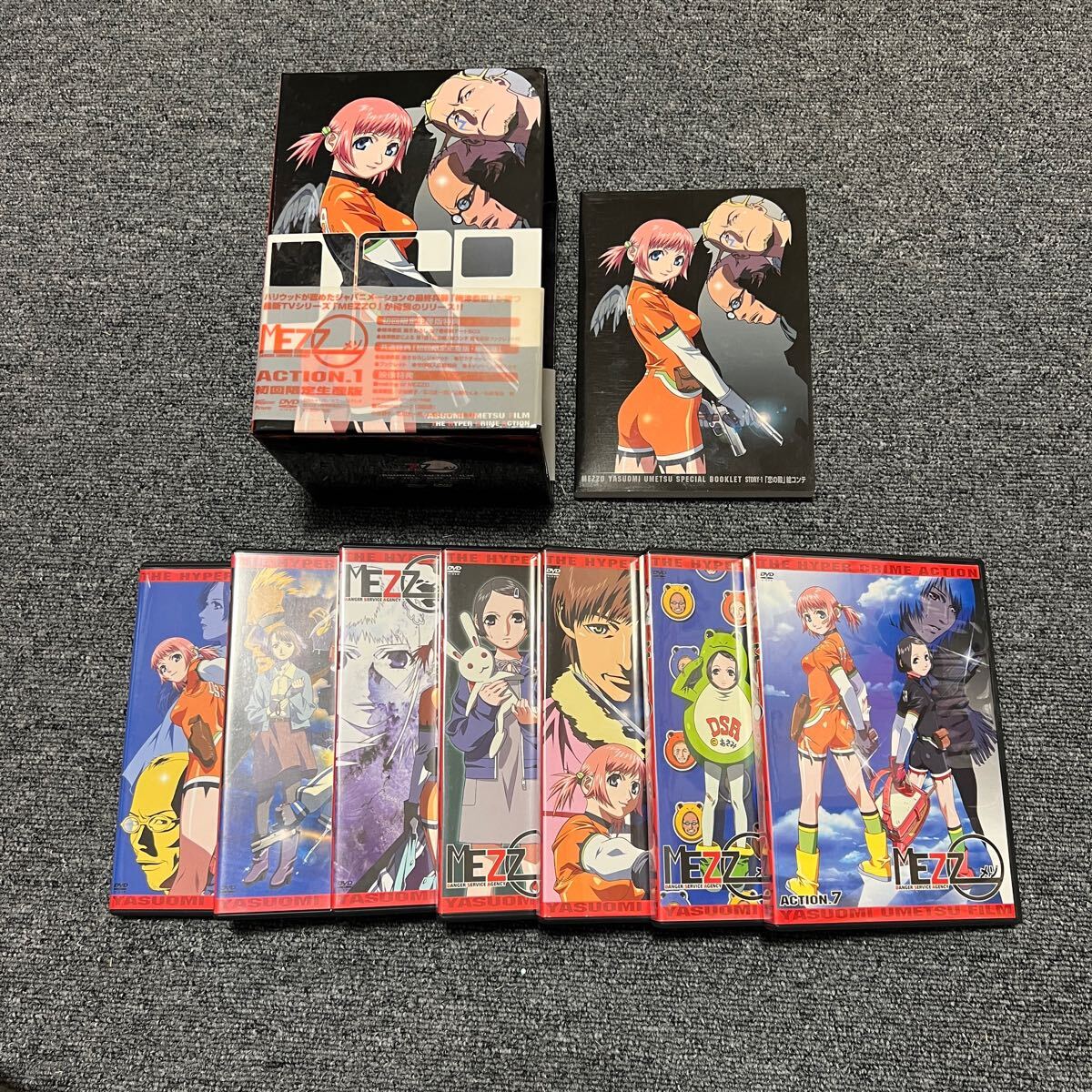 Yahoo!オークション - MEZZO メゾ DVD 全7巻セット 全館収納BOX