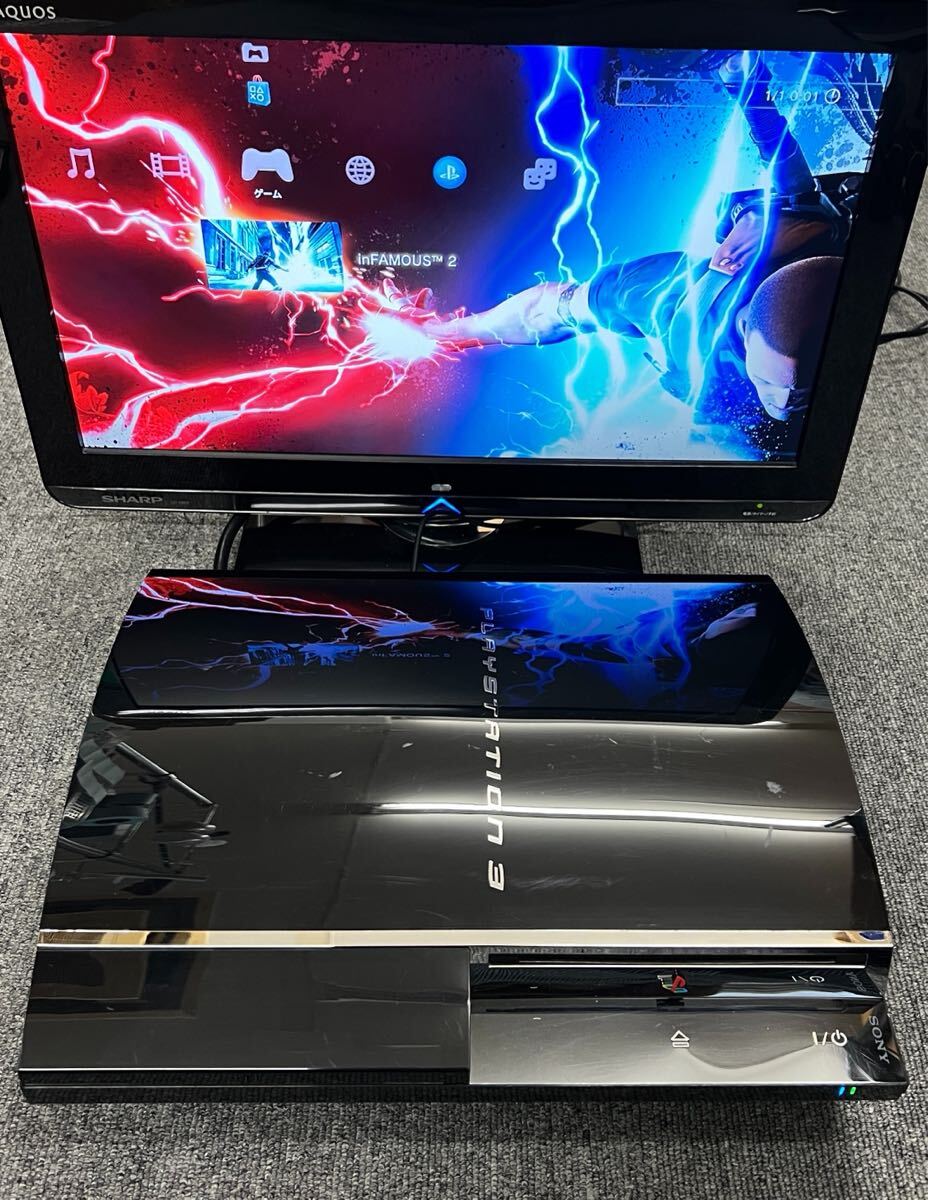 動作確認済 Playstation3 初期型PS3本体 CACHA00 60GB