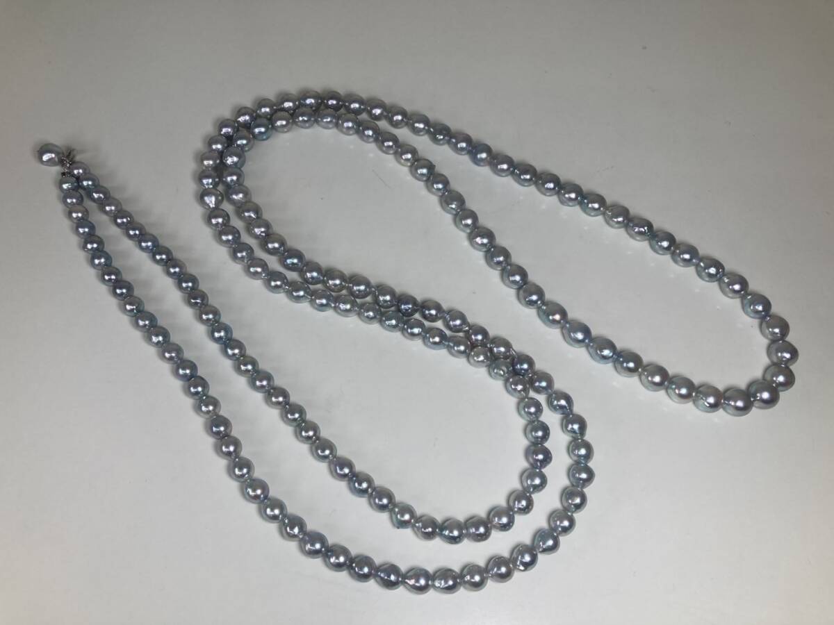 未使用保管品 IRIS-bis イリスビス パールネックレス×イヤリング 未使用保管品 IRIS-bis イリスビス パールネックレス×イヤリング