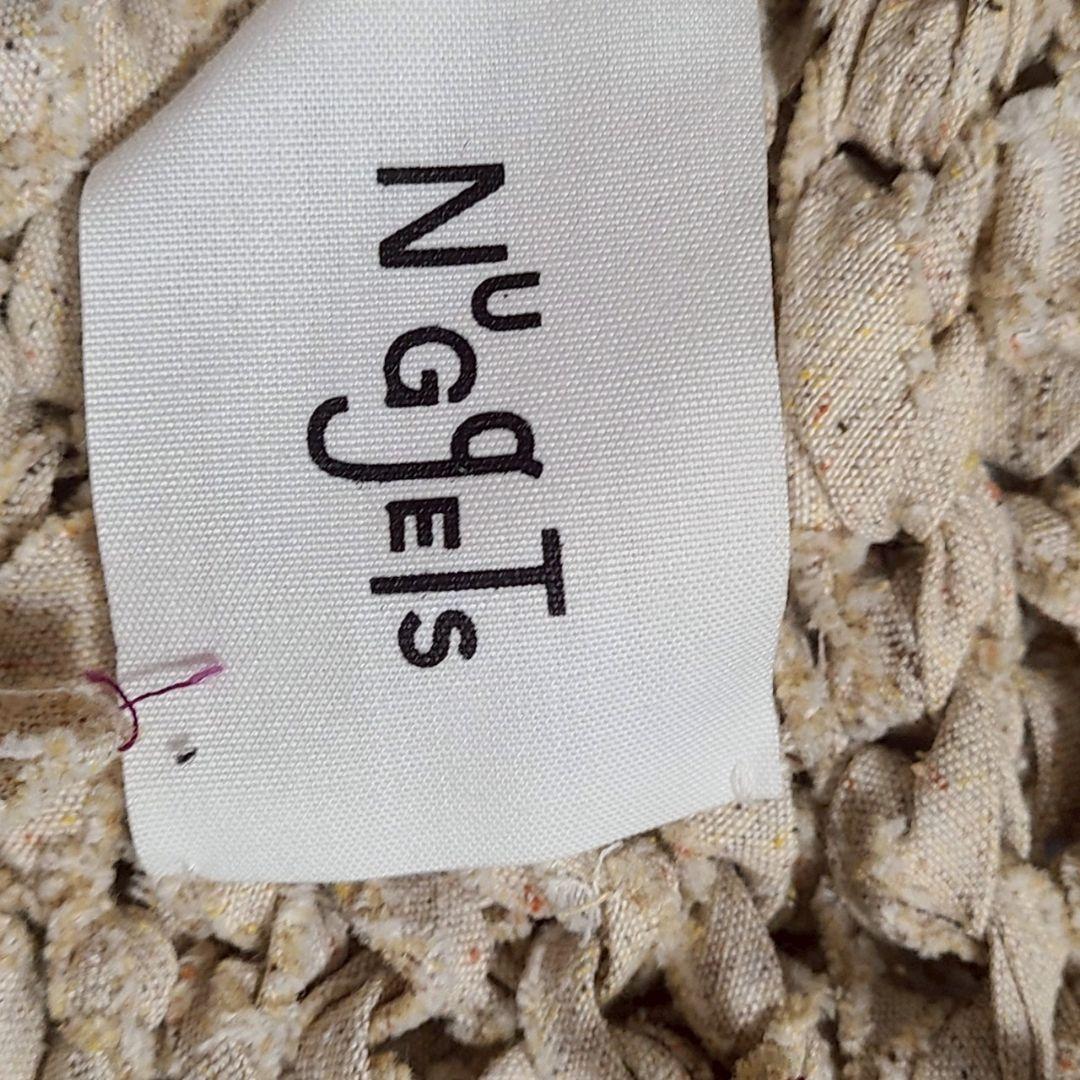 ナゲッツ ニット プルオーバー ざっくり ニット re knit 再構築 ナゲッツ ニット プルオーバー ざっくり ニット re knit 再構築