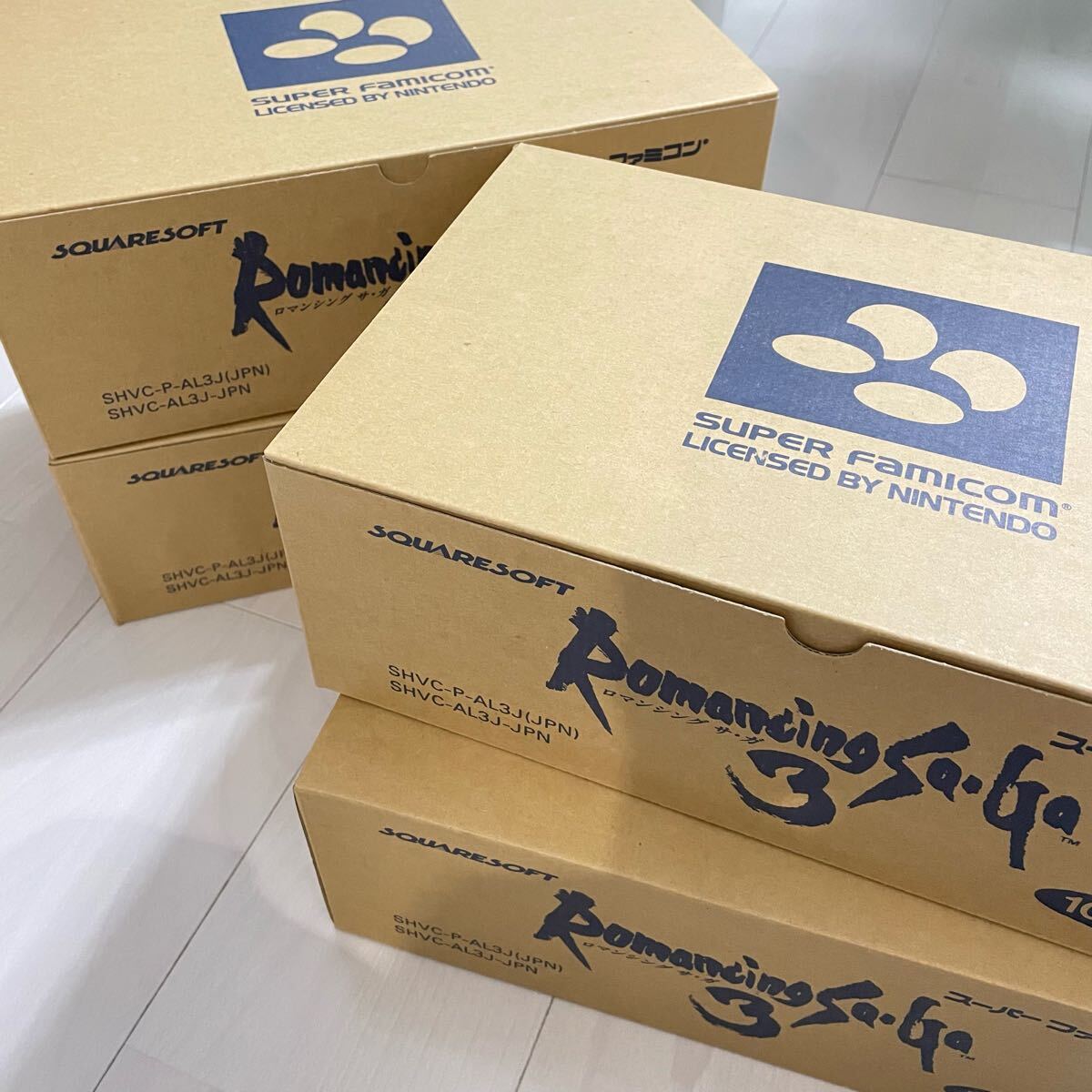 新品未使用 ロマンシングサガ3 40本セット出荷時箱付き ロマサガ 新品未使用 ロマンシングサガ3 40本セット出荷時箱付き ロマサガ