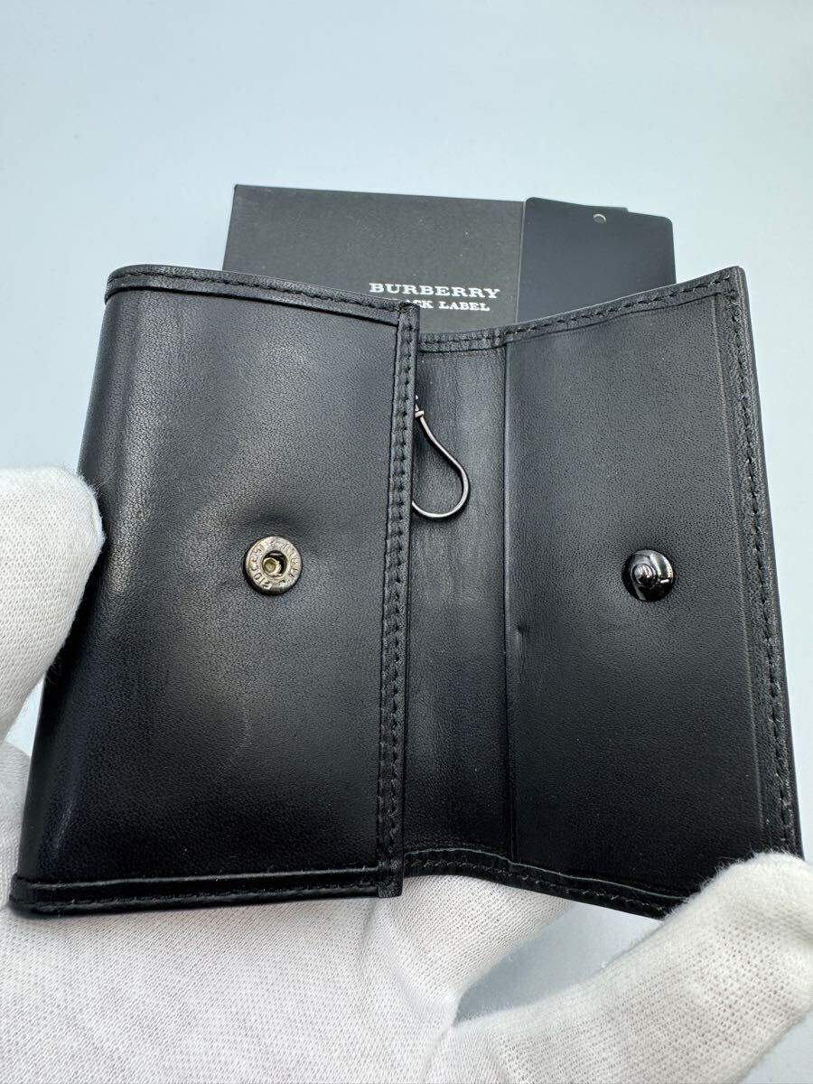 極美品 バーバリー ブラックレーベル キーケース ブラック 極美品 バーバリー ブラックレーベル キーケース ブラック