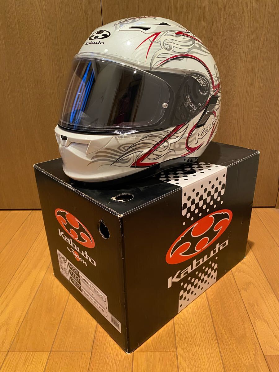 KAMUI2 サイズXL OGK KABUTO フルフェイスヘルメット 中古 KAMUI2 サイズXL OGK KABUTO フルフェイスヘルメット 中古