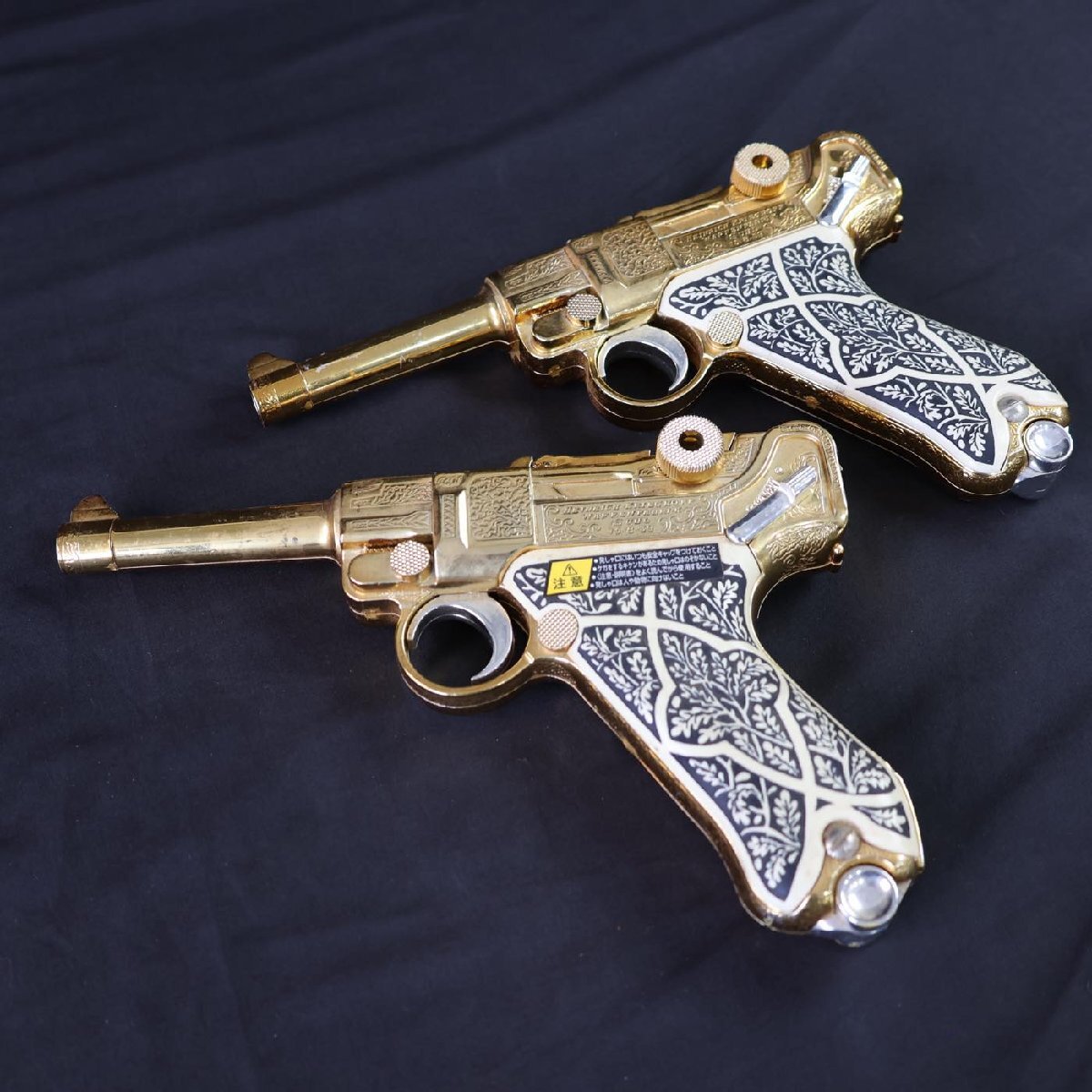 東京マルイ ゴールドルガー P08 バイオハザード エアガン 2丁 東京マルイ ゴールドルガー P08 バイオハザード エアガン 2丁