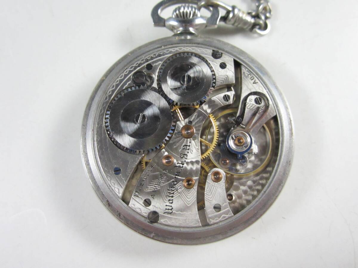 阡》アンティーク 懐中時計 WALTHAM ウォルサム 17石 手巻き 阡》アンティーク 懐中時計 WALTHAM ウォルサム 17石 手巻き