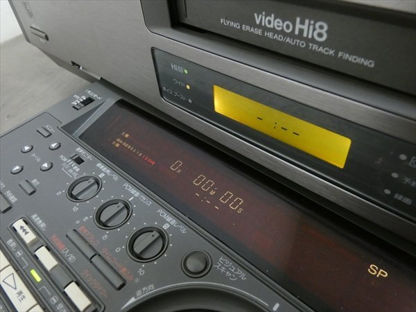 録再OK/AVコード付属☆SONY/ソニー☆Hi8ビデオデッキ☆EV-NS9000 録再OK/AVコード付属☆SONY/ソニー☆Hi8ビデオデッキ☆EV-NS9000
