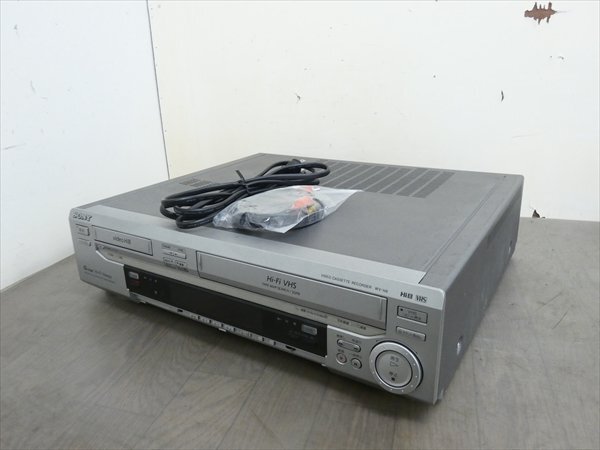 録再OK/AVコード付属☆SONY/ソニー☆Hi8/VHS Wデッキ☆WV-H6 管 録再OK/AVコード付属☆SONY/ソニー☆Hi8/VHS Wデッキ☆WV-H6 管