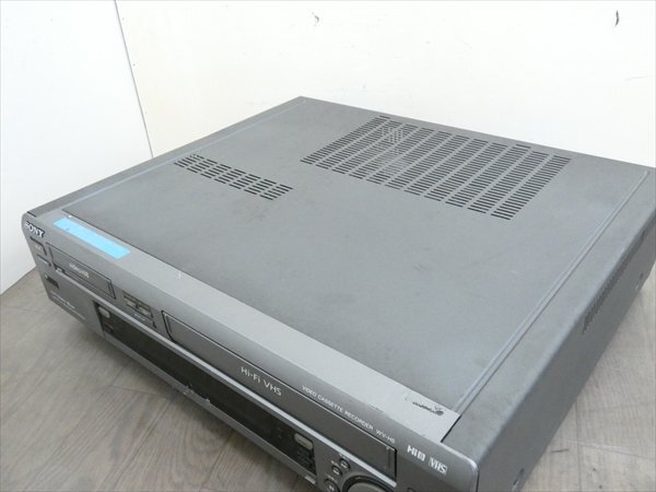 録再OK/AVコード付属☆SONY/ソニー☆Hi8/VHS Wデッキ☆WV-H5 管 録再OK/AVコード付属☆SONY/ソニー☆Hi8/VHS Wデッキ☆WV-H5 管