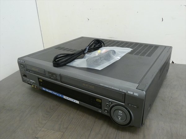 録再OK/AVコード付属☆SONY/ソニー☆Hi8/VHS Wデッキ☆WV-BW2 管