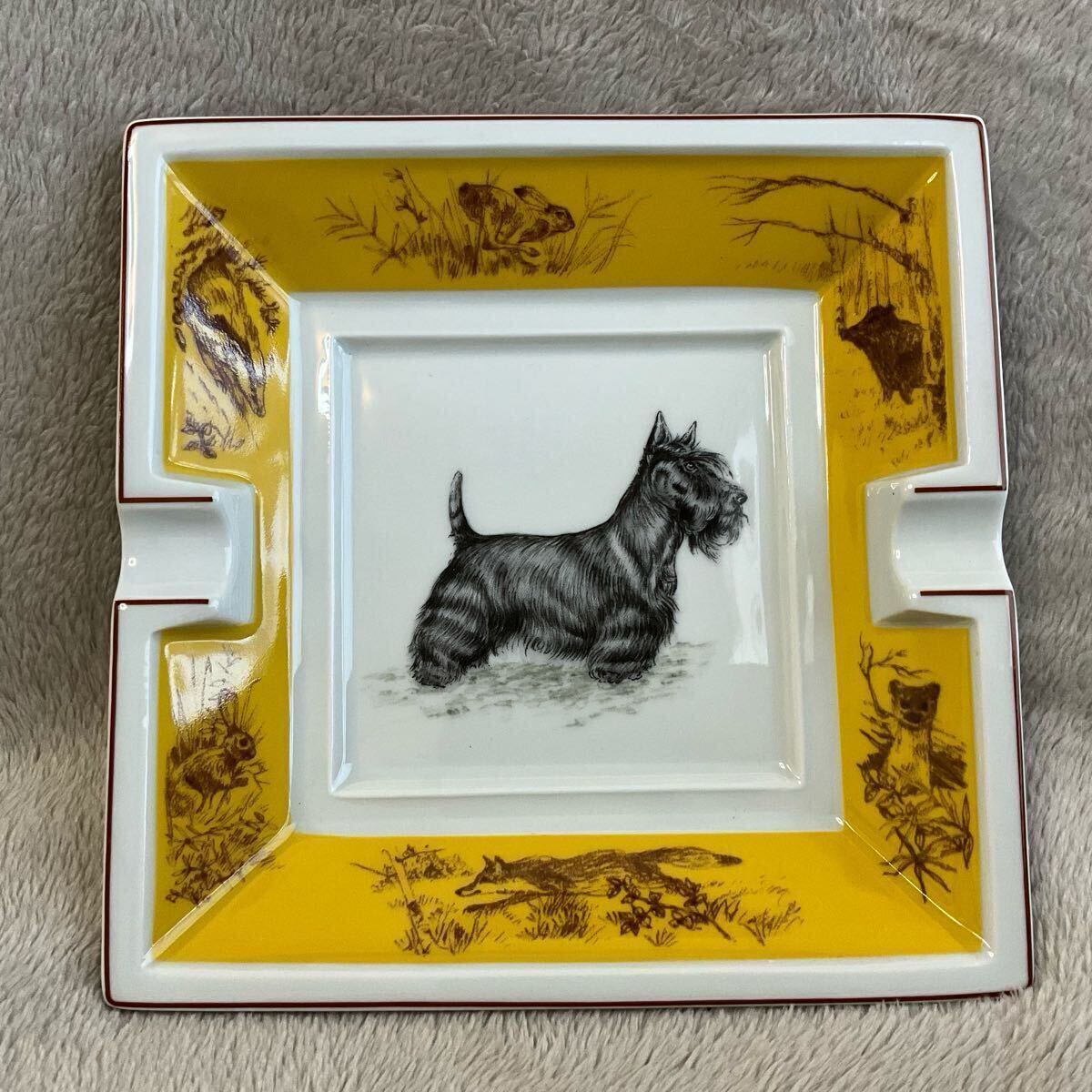 HERMES エルメス アッシュトレイ 灰皿 箱 テリア 犬(エルメス HERMES エルメス アッシュトレイ 灰皿 箱 テリア 犬(エルメス