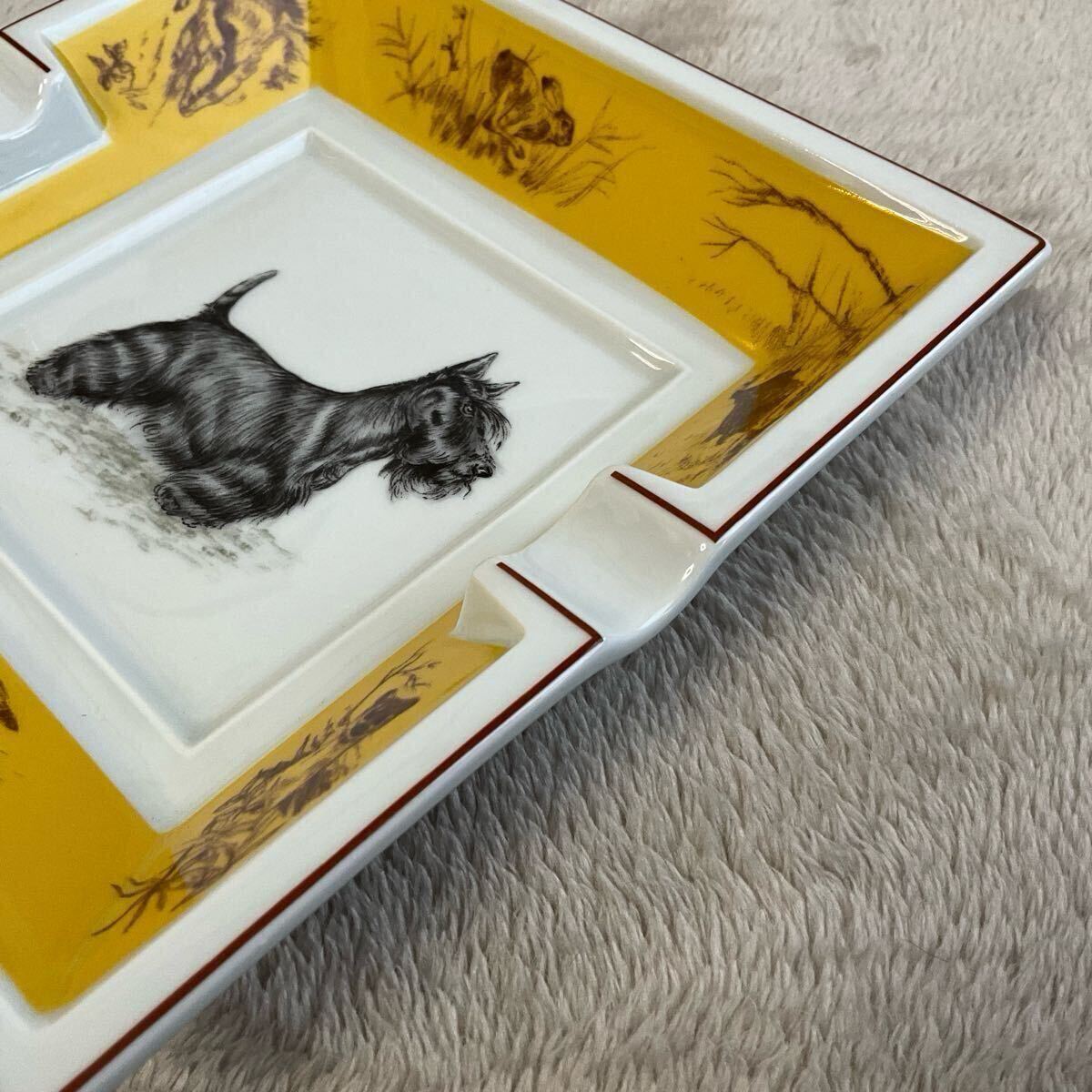 HERMES エルメス アッシュトレイ 灰皿 箱 テリア 犬(エルメス HERMES エルメス アッシュトレイ 灰皿 箱 テリア 犬(エルメス