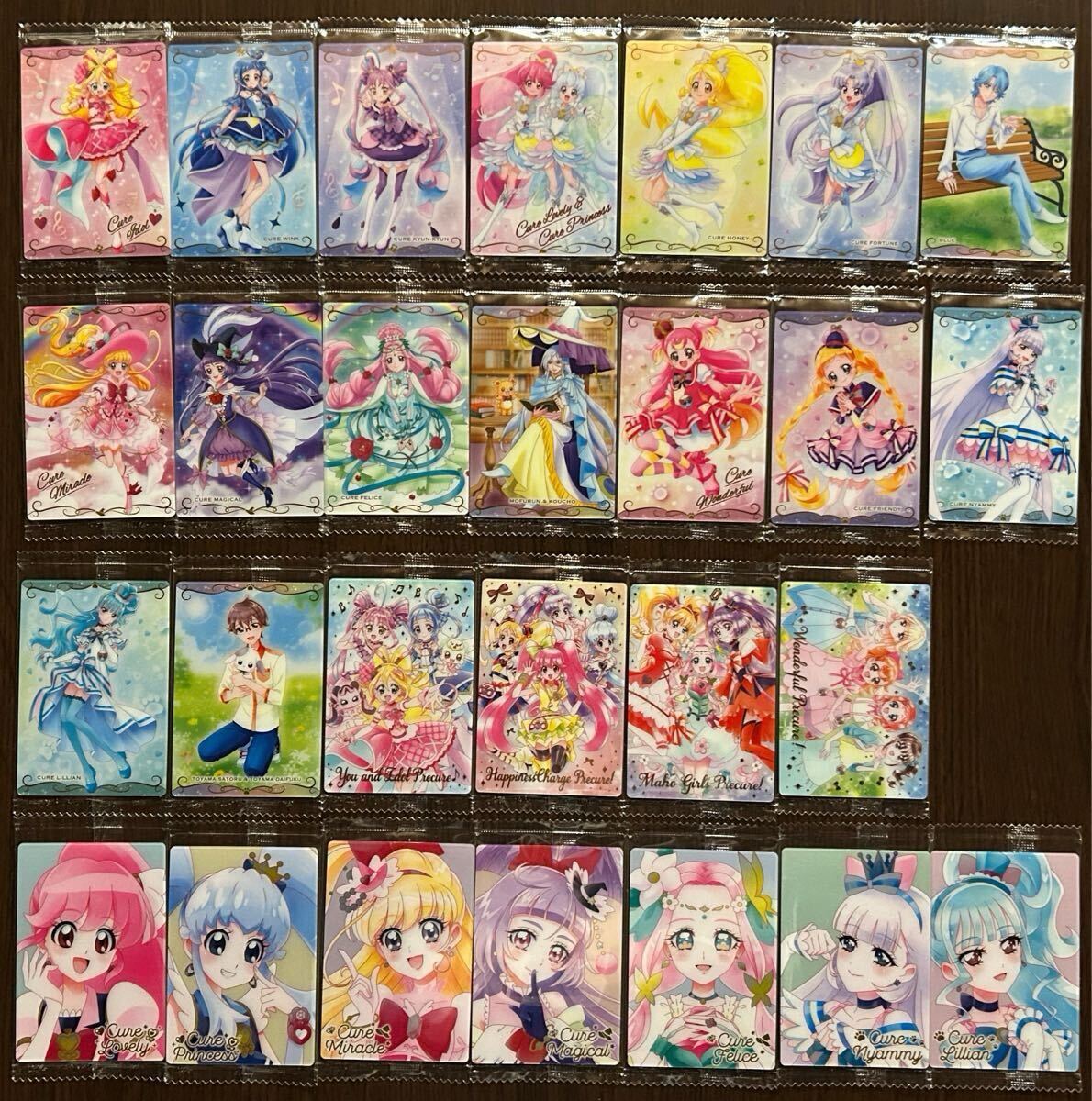 プリキュアカード ウエハース 11 フルコンプ 全27種 27枚セット プリキュアカード ウエハース 11 フルコンプ 全27種 27枚セット