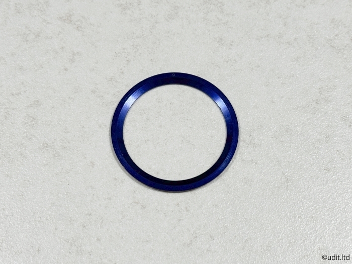 腕時計用ベゼル ロレックス対応 レッド ブルー インサート ref