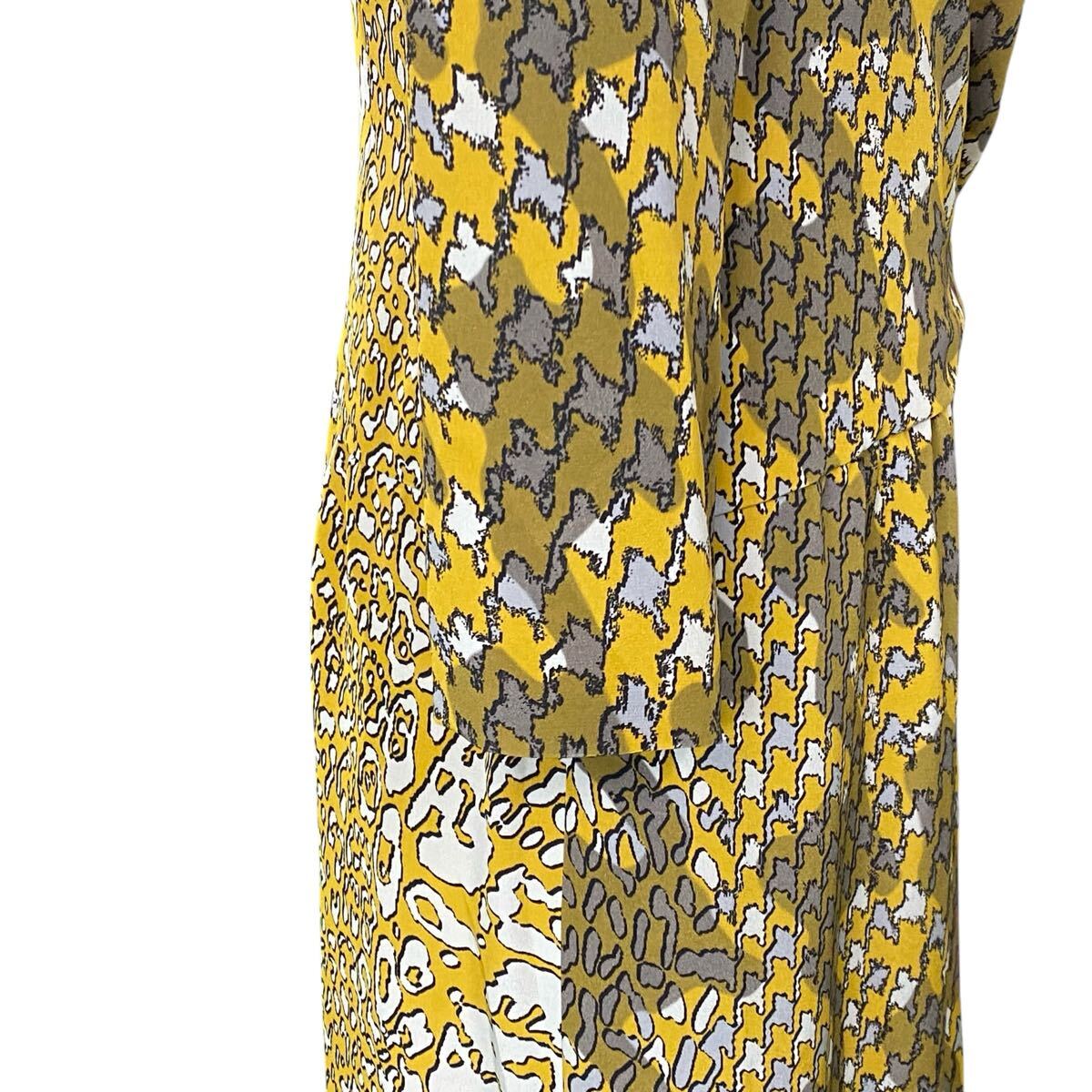 【お値下げ】jun ashida　長袖　フォーマル　ワンピース　9号　M jun ashida Multi Black - リバーレース×フレアスカートブラック