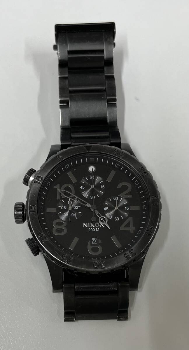 NIXON ニクソン THE 48-20 腕時計 アナログ ステンレス ブラック NIXON ニクソン THE 48-20 腕時計 アナログ ステンレス ブラック
