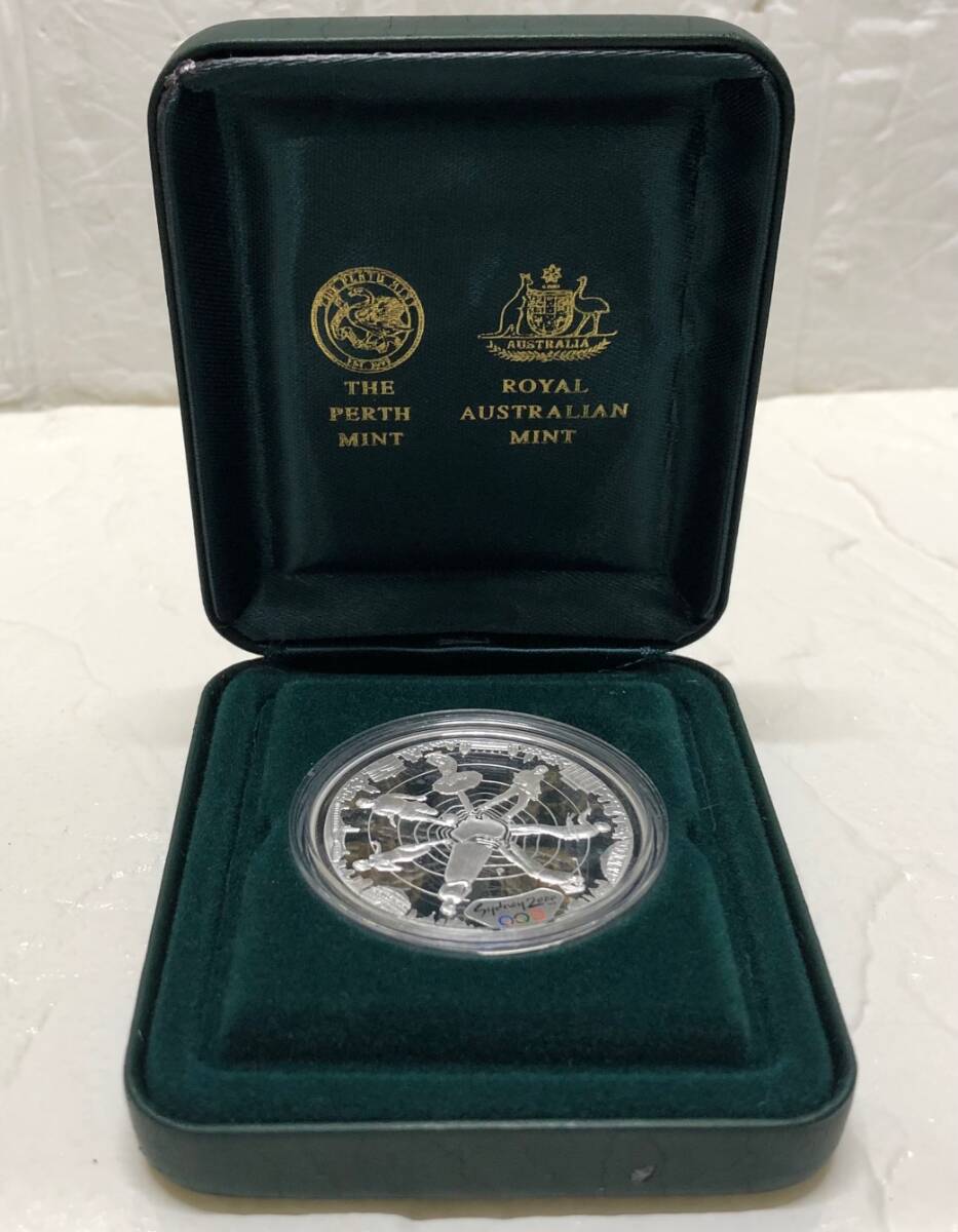 保管品 シドニーオリンピック 記念硬貨 2000年 記念銀貨 保管品 シドニーオリンピック 記念硬貨 2000年 記念銀貨