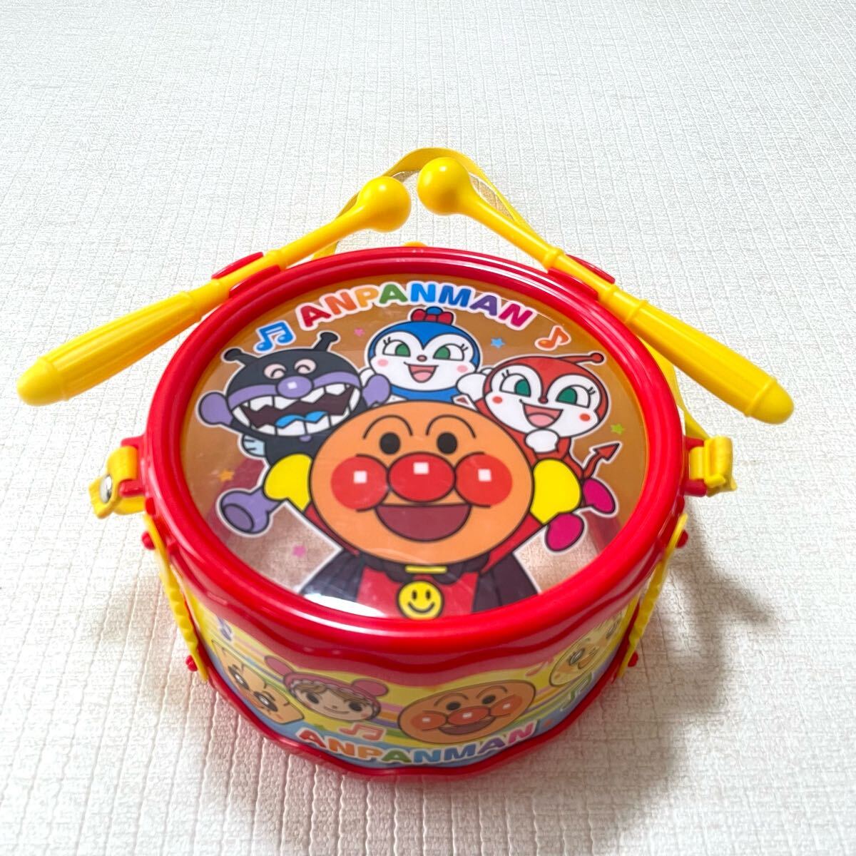アンパンマン うちの子天才 ドラム 楽器 太鼓 キッズ おもちゃ 知育 音楽