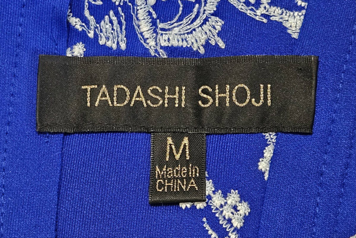TADASHI SHOJI タダシショージ ROYAL BLUE & IVORY ワンピース TADASHI SHOJI タダシショージ ROYAL BLUE & IVORY ワンピース