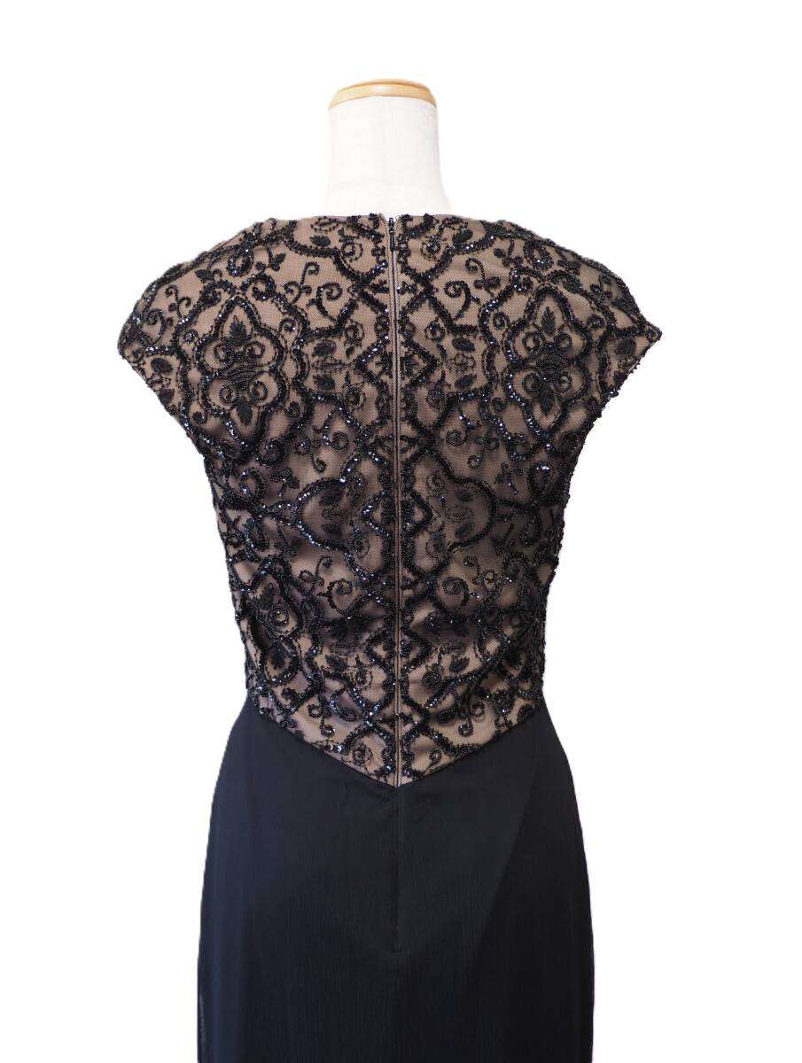 TADASHI SHOJI タダシショージ BLACK & BEIGE ロングフォーマル TADASHI SHOJI タダシショージ BLACK & BEIGE ロングフォーマル
