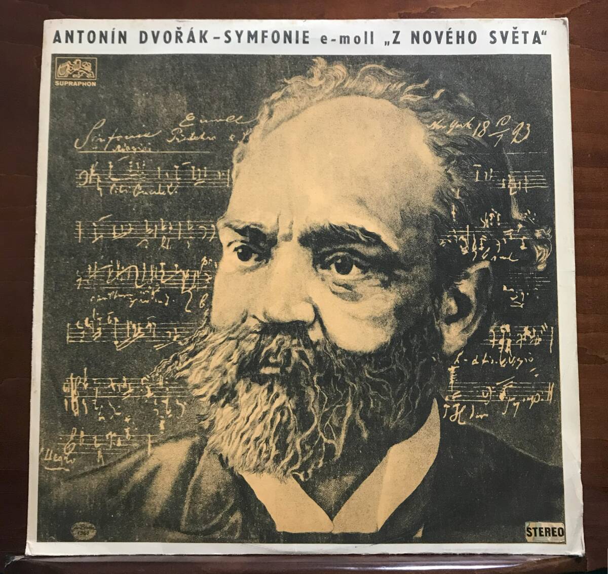  Чехия SUPRAPHON SV8047* anti .rudovoru The -k: симфония no. 9 номер { новый мир ..} Чехия * Phil *[ первый . запись ] красный треугольник стерео лицо очень редкий 