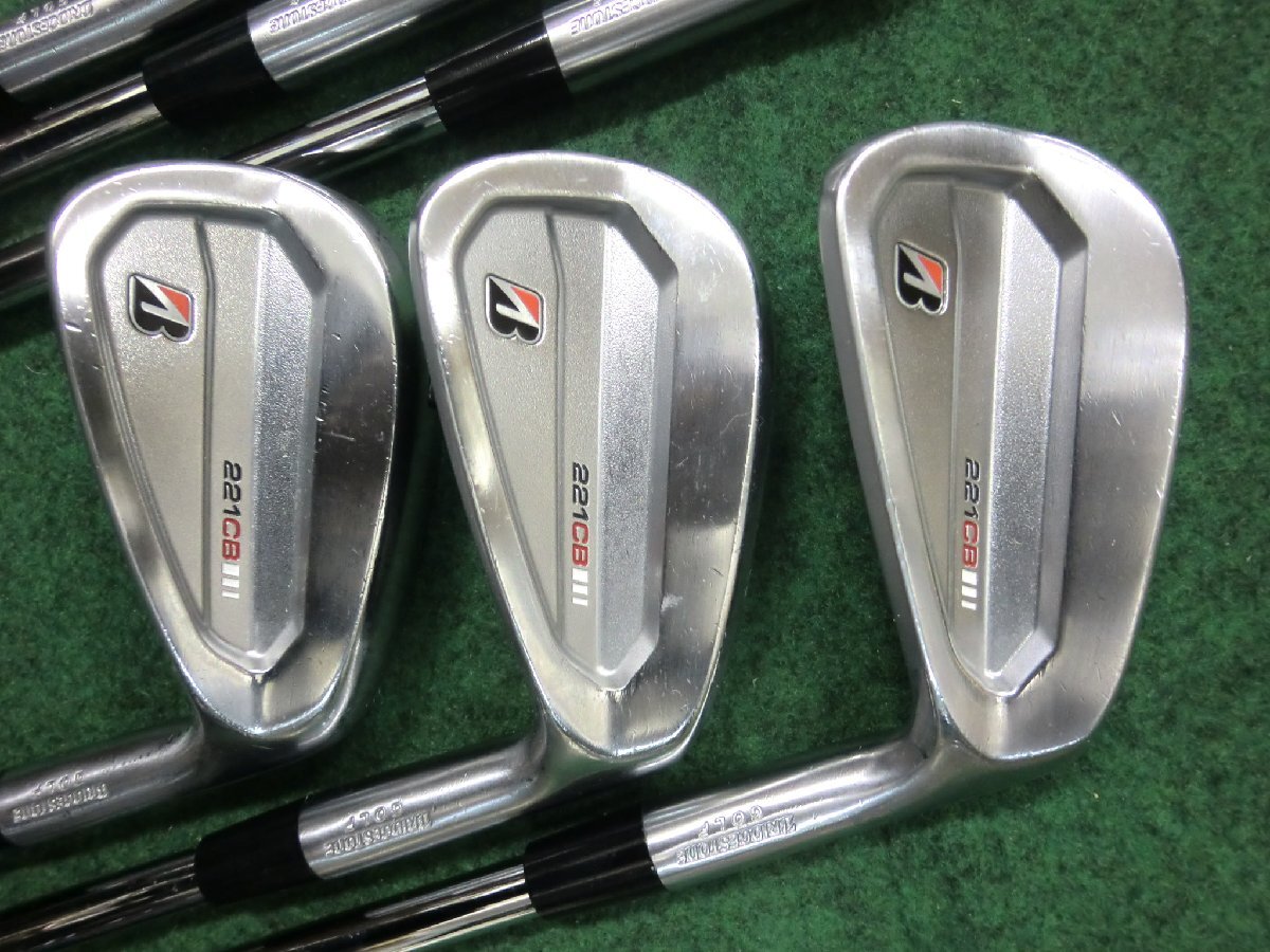 ブリヂストン 221CB 6～P 5本＋おまけ5番　N.S.PRO 950GH　NEO S