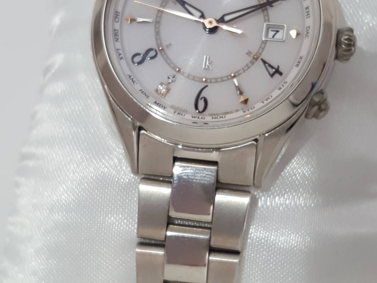 美品】SEIKO セイコー lk ルキア 1B35-0AA0 1Pダイヤ 電波 美品】SEIKO セイコー lk ルキア 1B35-0AA0 1Pダイヤ 電波