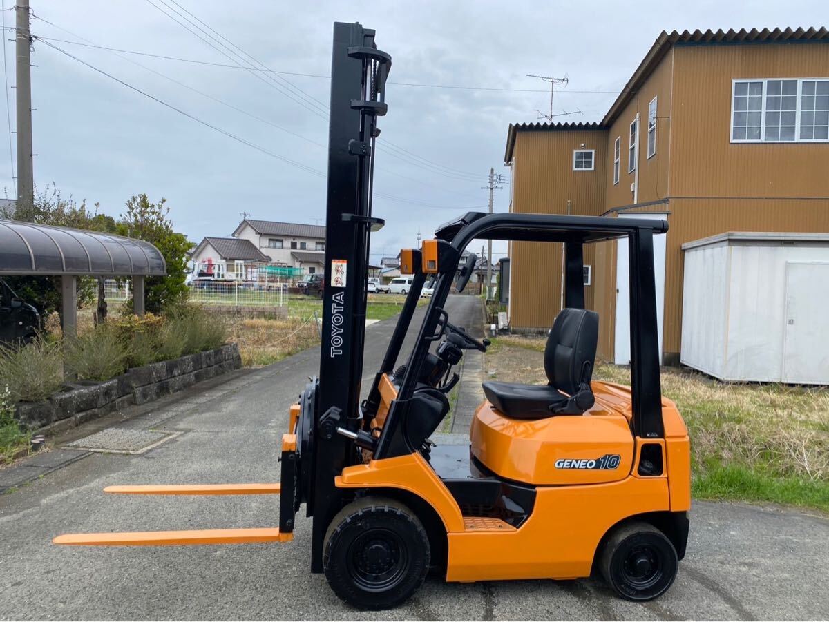 トヨタTOYOTA フォークリフト7FG10/ 1トン3721H /ガソリン車/ 3