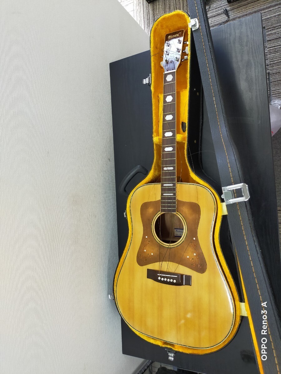 1円〜☆KANSAS GUITAR KW-220 アコースティックギター 鈴木 1円〜☆KANSAS GUITAR KW-220 アコースティックギター 鈴木