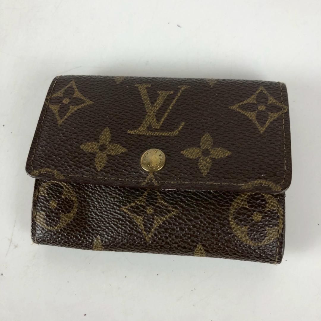 LOUIS VUITTON ポルトモネ トレゾール モノグラム 二つ折り財布 LOUIS VUITTON ポルトモネ トレゾール モノグラム 二つ折り財布