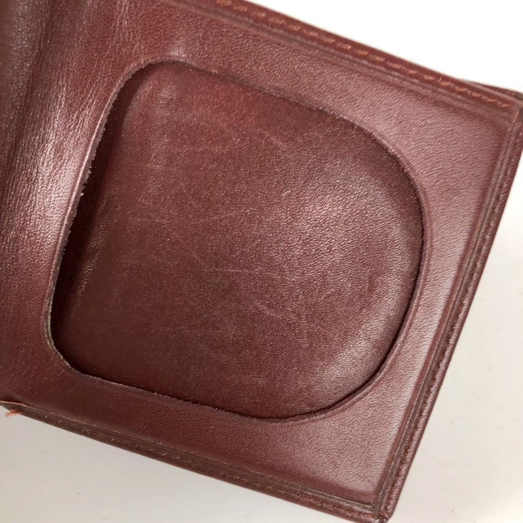 Cartier カルティエ マストライン 二つ折り財布 ワインレッド Cartier カルティエ マストライン 二つ折り財布 ワインレッド