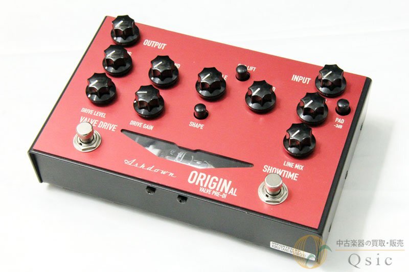 [良品] Ashdown ORIGINAL VALVE PRE DI 12AX7を搭載/5Band EQで多彩なセッティングが可能 [OL748]【神戸店在庫(kù)】