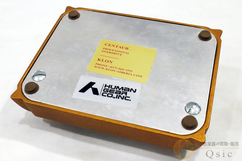 [良品] Klon CENTAUR Gold Short tail 音質(zhì)と希少性ともに文句なしの伝説級 [PL406]【神戸店在庫】