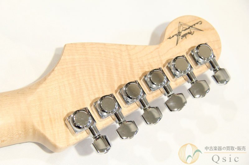 [超美品] Fender Custom Shop Custom Deluxe Stratocaster Sapphire Blue Transparent 2012年制 [PL377]【梅田店在庫(kù)】
