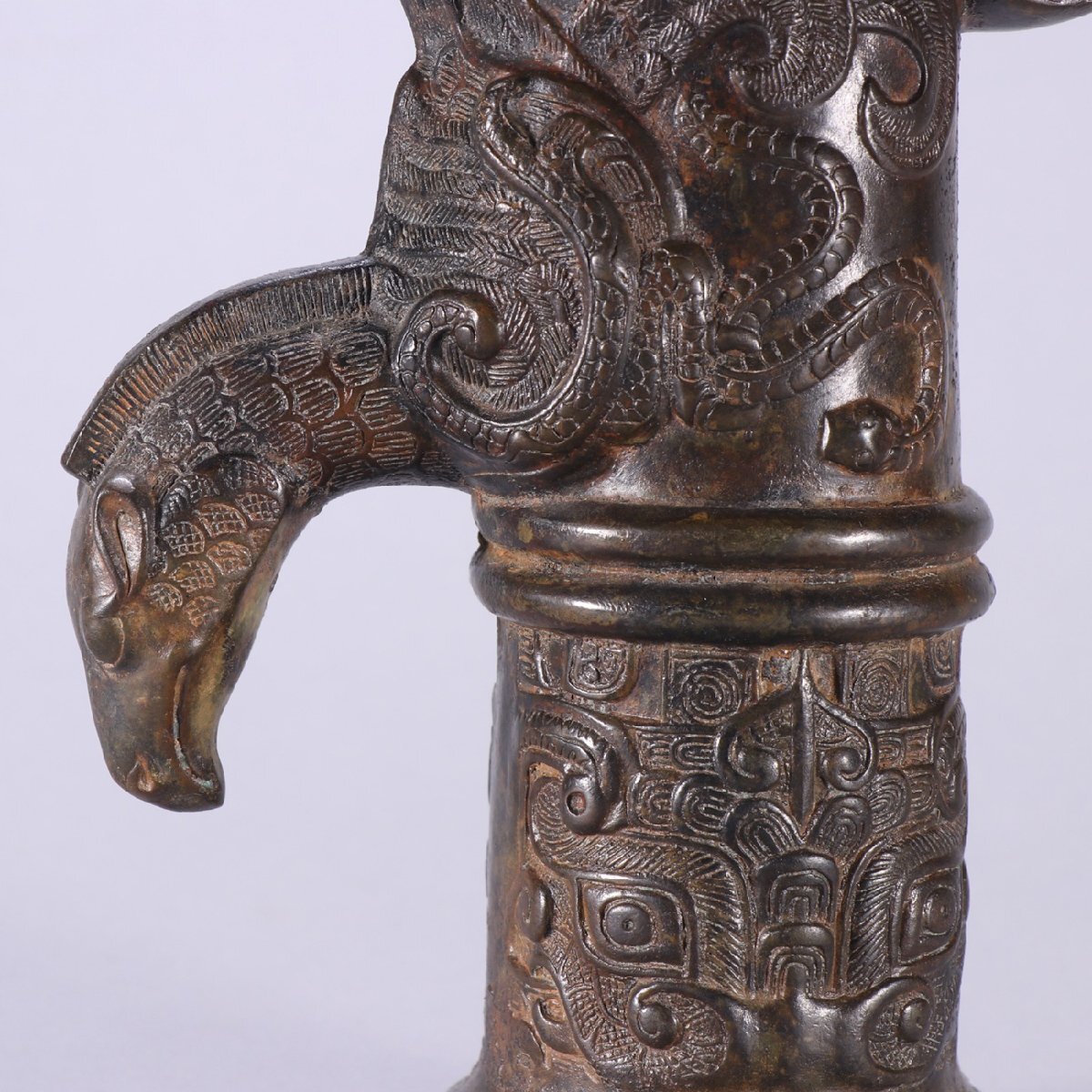 安】戦漢時代 青銅器 獣頭車軸 中国古美術 古置物 古擺件 古董品 安】戦漢時代 青銅器 獣頭車軸 中国古美術 古置物 古擺件 古董品