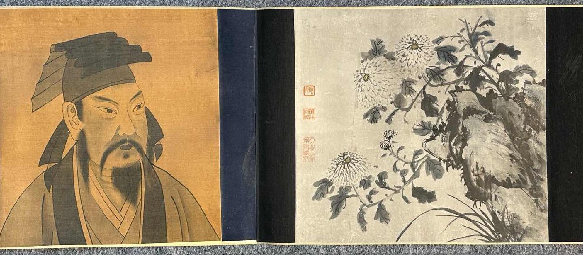 安】中国東晋時代書法家「王羲之書」紙本「(神女賦)書法長巻 安】中国東晋時代書法家「王羲之書」紙本「(神女賦)書法長巻