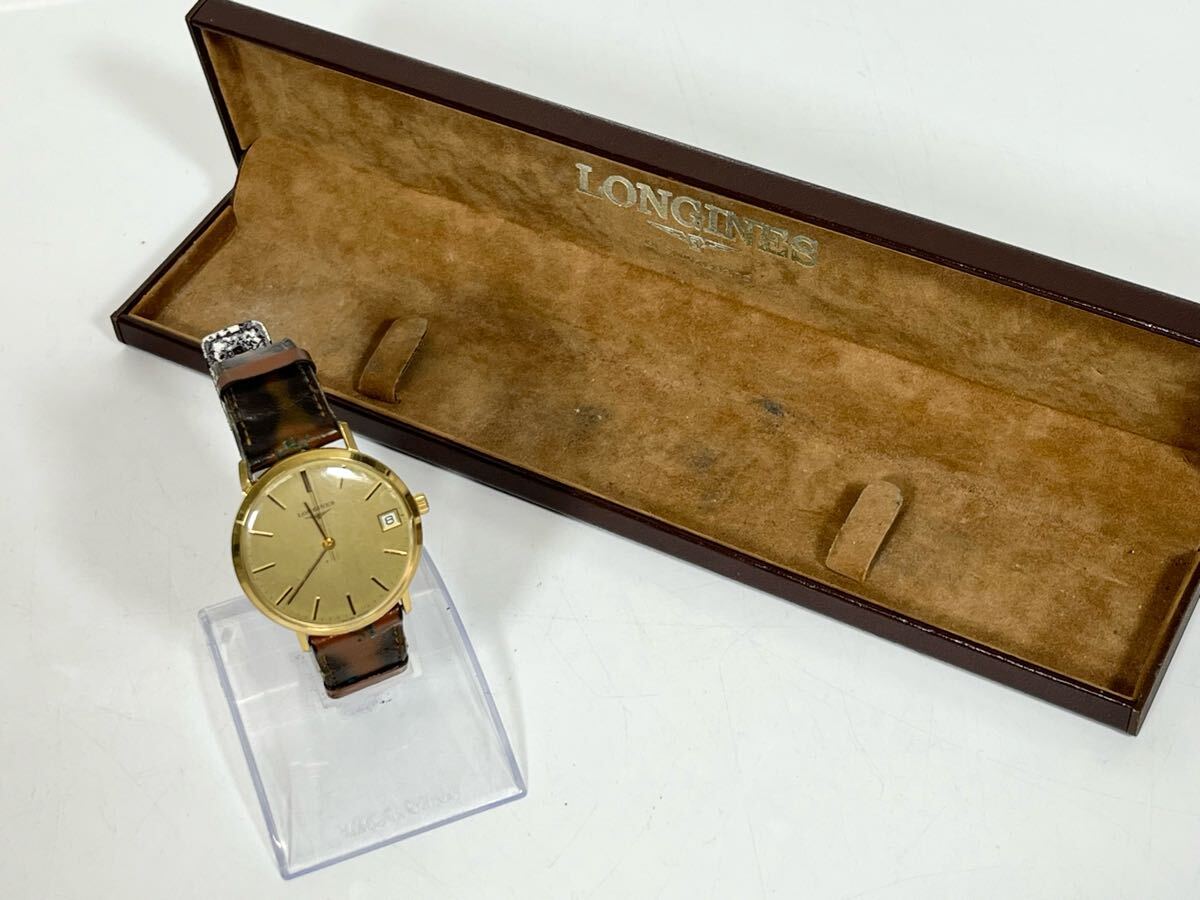 1円スタート】【中古品】 LONGINES ロンジン 腕時計 デイト 1円スタート】【中古品】 LONGINES ロンジン 腕時計 デイト